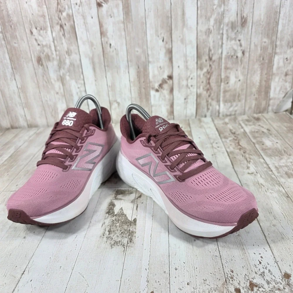 New Balance Fresh Foam X 880 v14 Womens Pink Burgundy Running  W880Q15 7.5 B